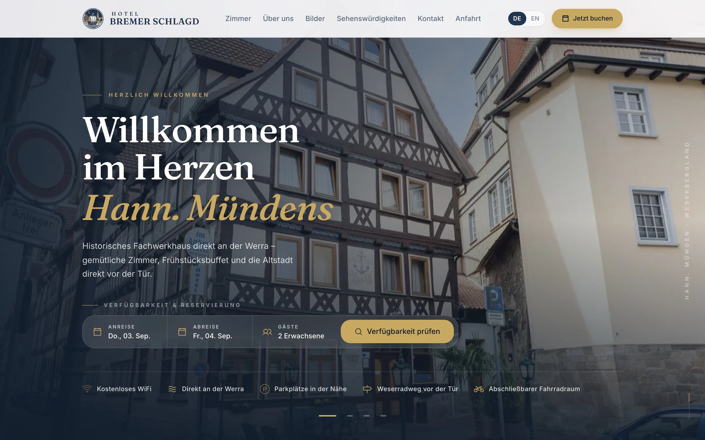 Hotel Bremer Schlagd — Startseite