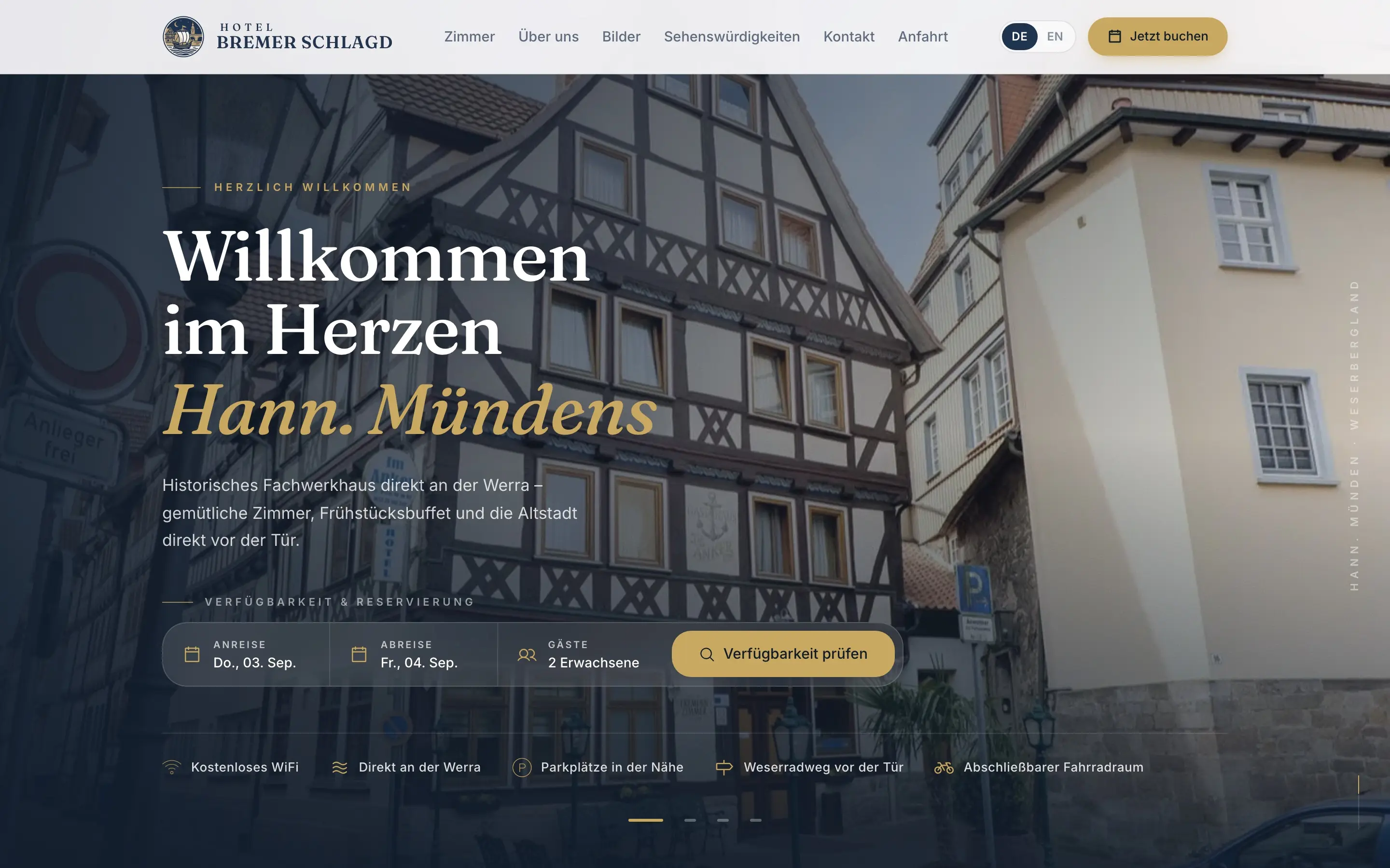 Hotel Bremer Schlagd — Screenshot