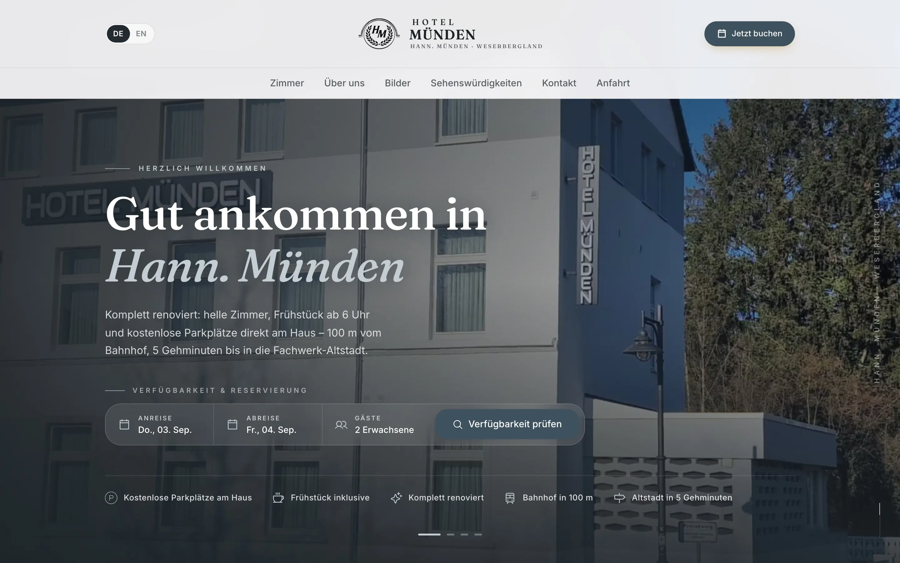 Hotel Münden — Startseite